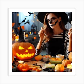 Halloween Party Art Print