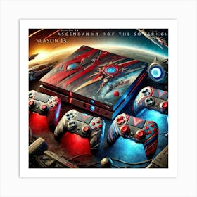 Customizable Faction Skins Console Season 13 Ignis Luporum Art Print