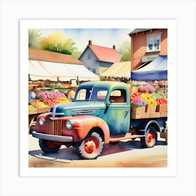 Car Art 206 Art Print