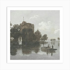 View Of A Castle 3 Art Print