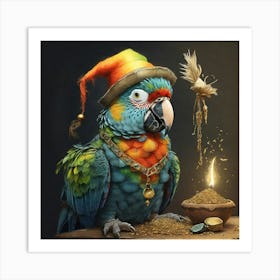 Parrot 41 Art Print