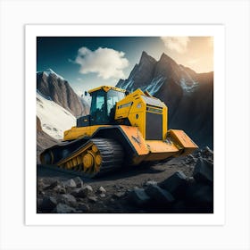 Buldozer Mountain (45) Art Print