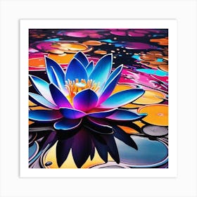 Lotus Flower 58 Art Print