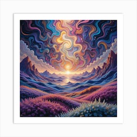 Dreamscape 4 Art Print