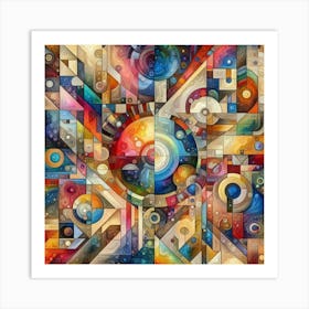 Abstract Painting 7 Art Print