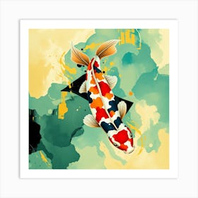 Koi Fish 68 Art Print