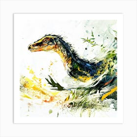 Jurassic Park Dinosaur Art Print