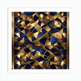 Mosaic pattern 4 Art Print