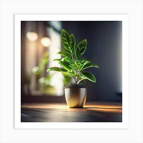 Plant In A Pot 2 Art Print