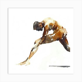 Olympic Athlete 10 Art Print