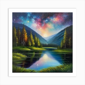 Starry Night 21 Art Print