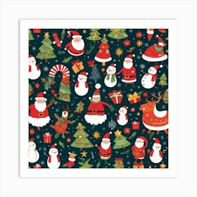 Albedobase Xl Funny Christmas 2 Art Print