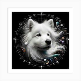 Samoyed Art Print