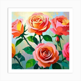 Roses 7 Art Print