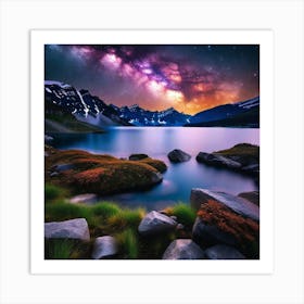 Milky Way 11 Art Print