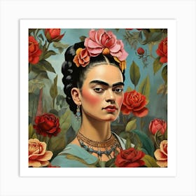 Frida Kahlo 1 Art Print