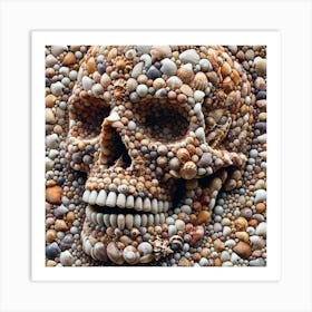 Skull & Shell Art Print