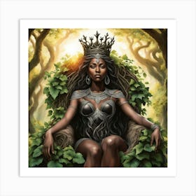 Queen Of The Forest 10 Art Print