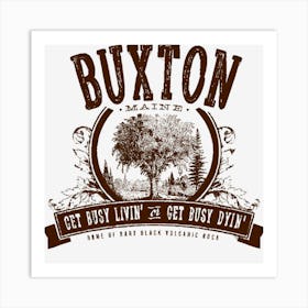 Buxton Maine Art Print