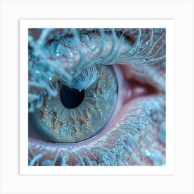 Eye Of Ice Art Print