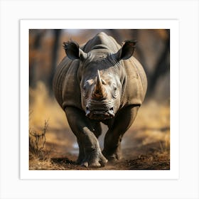 Rhinoceros 1 Art Print