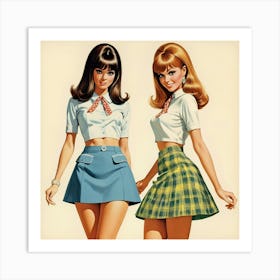 Default Mini Skirts Forever 1966 Art 2 Art Print