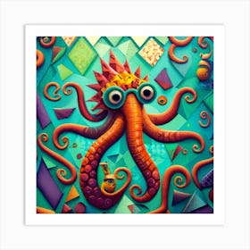 The Likeness Of The Kraken Art Print