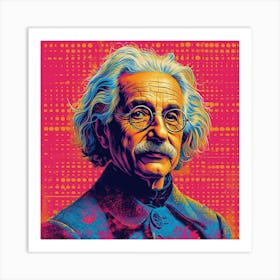Albert Einstein Canvas Print Art Print