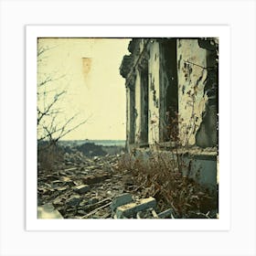 Abandoned Building Art Print