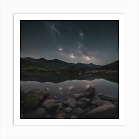 Milky Way Art Print