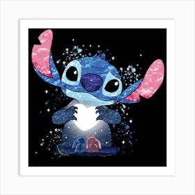 Stitch's  Love Art Print