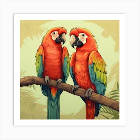 Parrots Póster