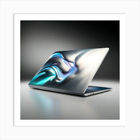 Leonardo Phoenix A Futuristic Sleek Laptop With A Mesmerizing 2 Art Print