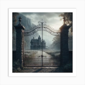 Gate To The Castle Art Print