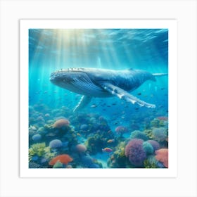 Humpback Whale 6 Art Print