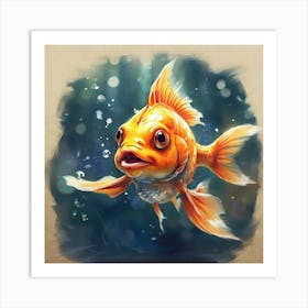 Goldfish 15 Art Print