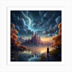 Fairy Tale Castle Art Print