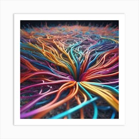 Wires 11 Art Print