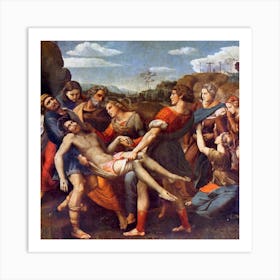 The Deposition, Raphael Art Print