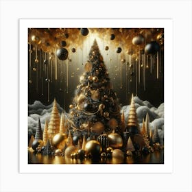 Christmas Tree 43 Art Print