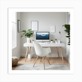 Home Office 12 Art Print