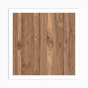 Wood Planks 55 Art Print