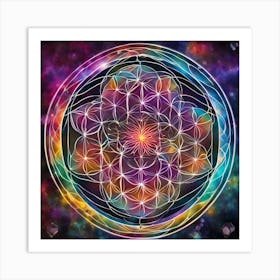 Flower of Life 111 Art Print