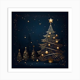 Christmas Tree 14 Art Print