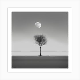 Lone Tree 2 Art Print