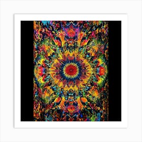 Mandala Tapestry Art Print