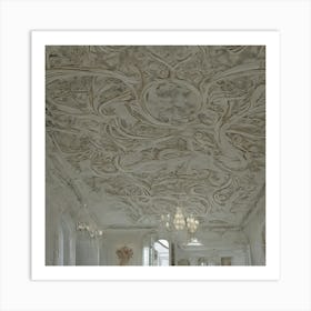 Rococo Ceiling Art Print