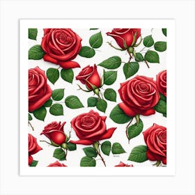 Roses Art Print