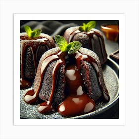 Sovereign Flame Molten Lava Cakes Art Print