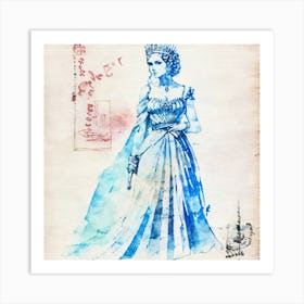 Queen Elizabeth I Art Print